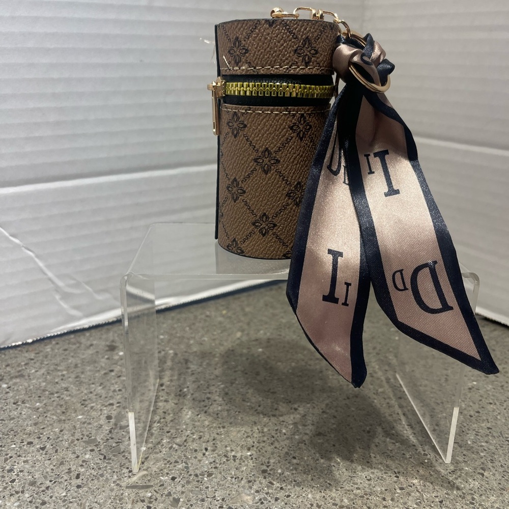 LV Themed NonBranded Bag Charm. NWOT.
